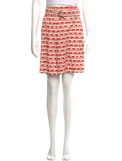 Pre-owned Akris Punto Printed Knee-length Shorts In Neutral