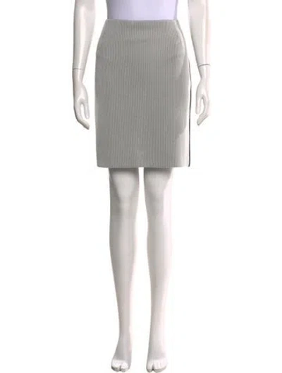 Pre-owned Akris Punto Printed Mini Skirt In Multi