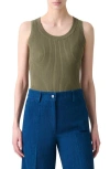 Akris Punto Twisted Rib Knit Tank Top