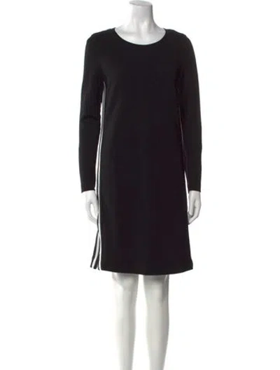 Pre-owned Akris Punto Scoop Neck Mini Dress