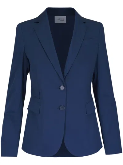 Akris Punto Single-breasted Blazer In Blue