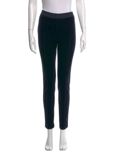 Pre-owned Akris Punto Skinny Leg Pants In Black