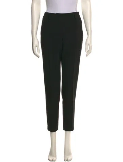 Pre-owned Akris Punto Skinny Leg Pants In Black
