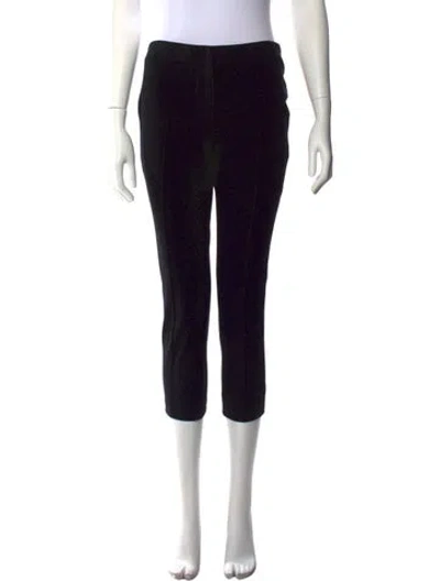 Pre-owned Akris Punto Skinny Leg Pants In Black