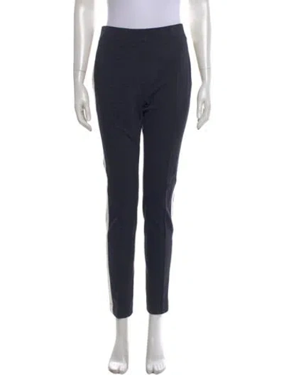 Pre-owned Akris Punto Skinny Leg Pants In Blue