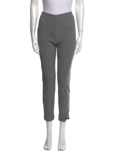 Pre-owned Akris Punto Skinny Leg Pants In Gray