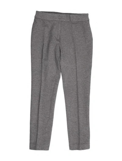 Pre-owned Akris Punto Skinny Leg Pants In Gray