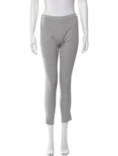 Pre-owned Akris Punto Skinny Leg Pants In Gray