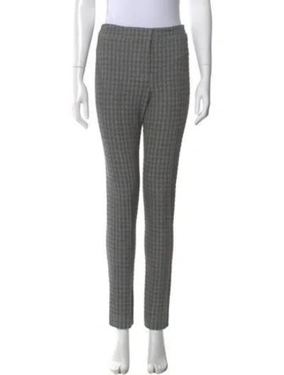 Pre-owned Akris Punto Skinny Leg Pants In Gray