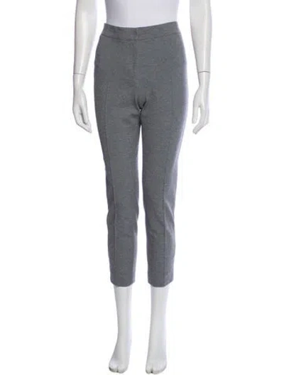 Pre-owned Akris Punto Skinny Leg Pants In Gray