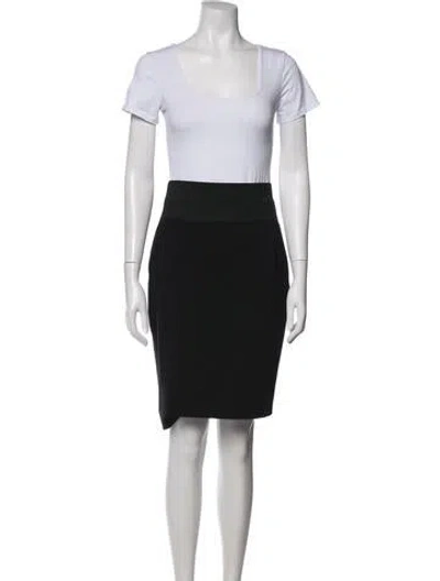 Pre-owned Akris Punto Skirt Set In Black