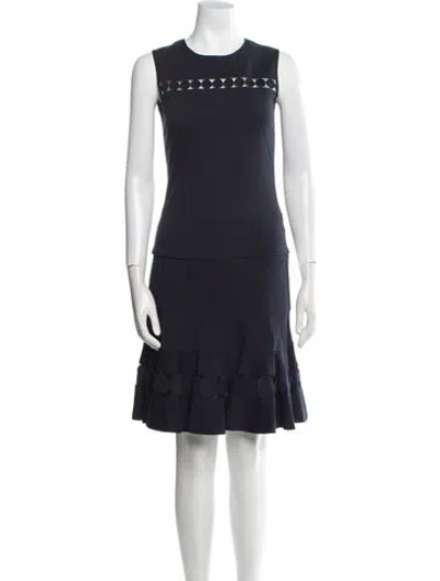 Pre-owned Akris Punto Skirt Set In Blue