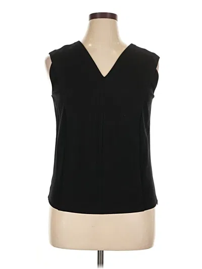 Pre-owned Akris Punto Sleeveless Blouse In Black