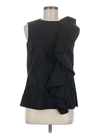 Pre-owned Akris Punto Sleeveless Blouse In Black
