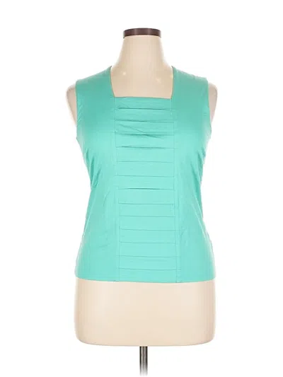 Pre-owned Akris Punto Sleeveless Blouse In Blue