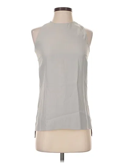 Pre-owned Akris Punto Sleeveless Blouse In Gray