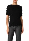 Akris Punto 3d Sail Knit Short-sleeve Sweater