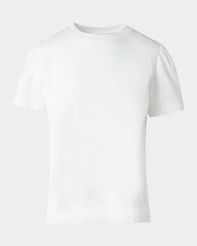 AKRIS PUNTO STRAIGHT COTTON JERSEY T-SHIRT