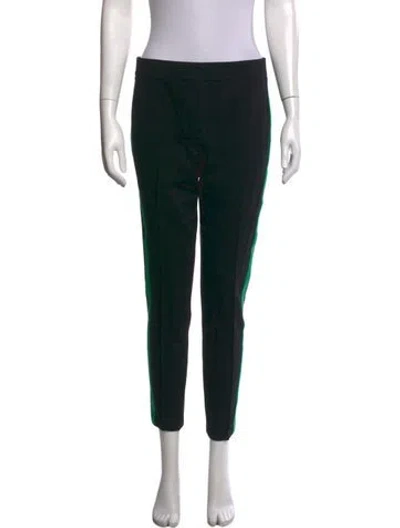 Pre-owned Akris Punto Straight Leg Pants In Black