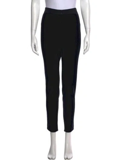 Pre-owned Akris Punto Straight Leg Pants In Blue