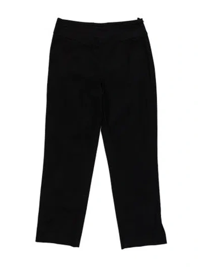 Pre-owned Akris Punto Straight Leg Pants In Blue