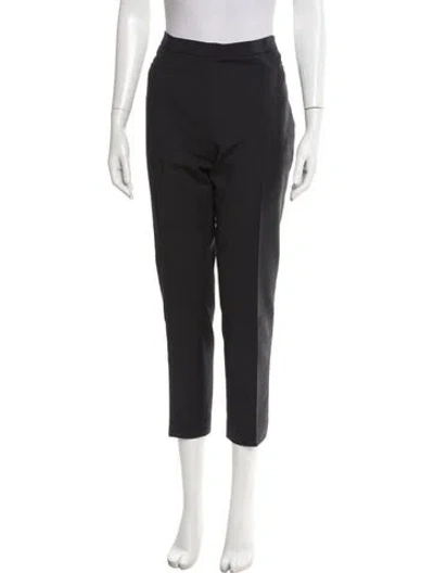Pre-owned Akris Punto Straight Leg Pants In Gray