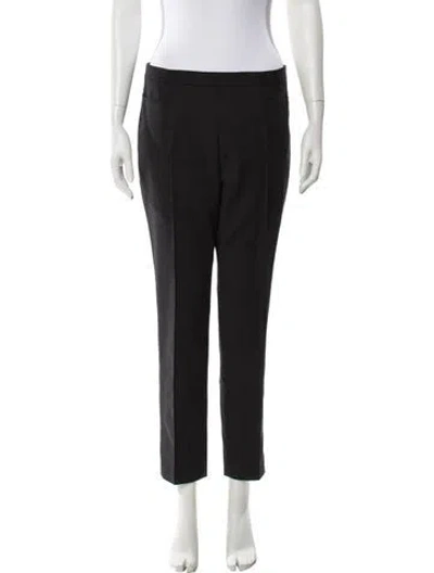 Pre-owned Akris Punto Straight Leg Pants In Gray