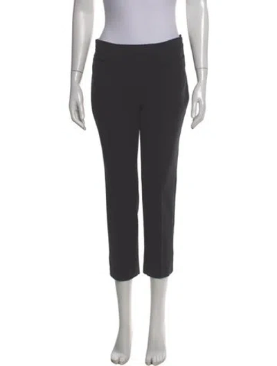 Pre-owned Akris Punto Straight Leg Pants In Gray