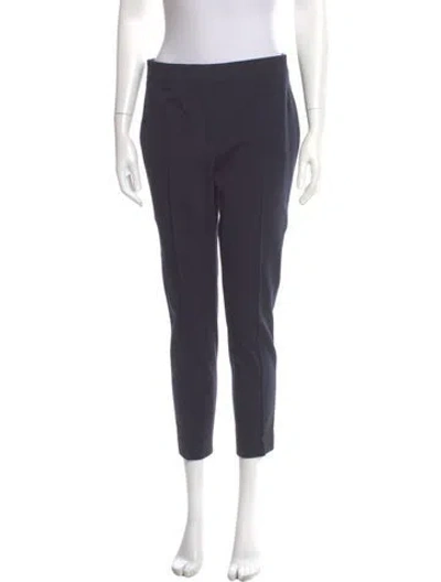 Pre-owned Akris Punto Straight Leg Pants In Gray