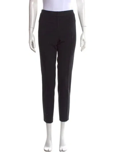 Pre-owned Akris Punto Straight Leg Pants In Grey