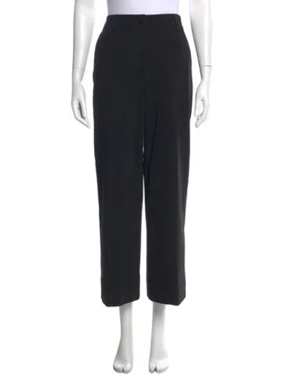 Pre-owned Akris Punto Straight Leg Pants W/ Tags In Black