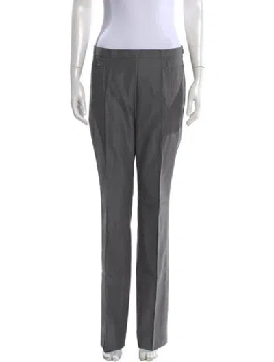 Pre-owned Akris Punto Straight Leg Pants W/ Tags In Green