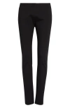 Akris Punto Stretch Crepe Leggings In Black