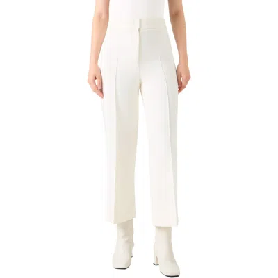 Akris Punto Stretch Straight Leg Pants In Multi