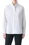 Akris Punto Stripe Button-down Shirt