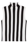 Akris Punto Stripe Virgin Wool Knit Tank In Multi