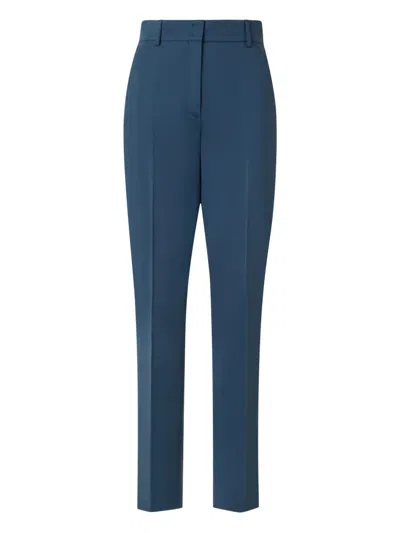 Akris Punto Klassische Hose In Blau
