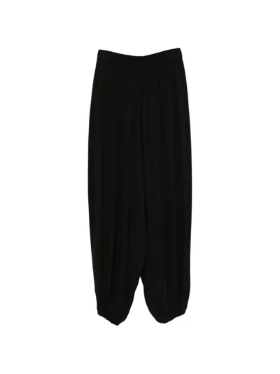 Akris Punto Tapered Trousers In Black