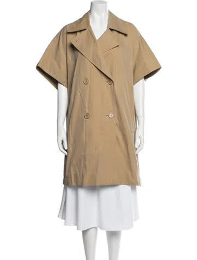 Pre-owned Akris Punto Trench Coat In Neutral