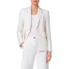 Akris Punto Tweed Blazer In Cream