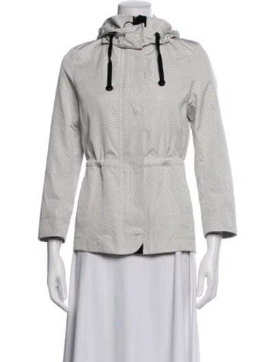 Pre-owned Akris Punto Utility Jacket In Grey