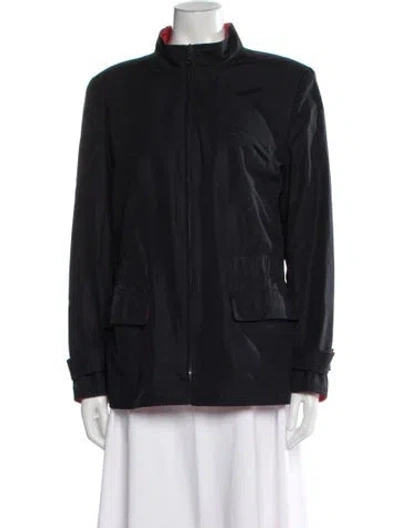Pre-owned Akris Punto Utility Jacket In Red
