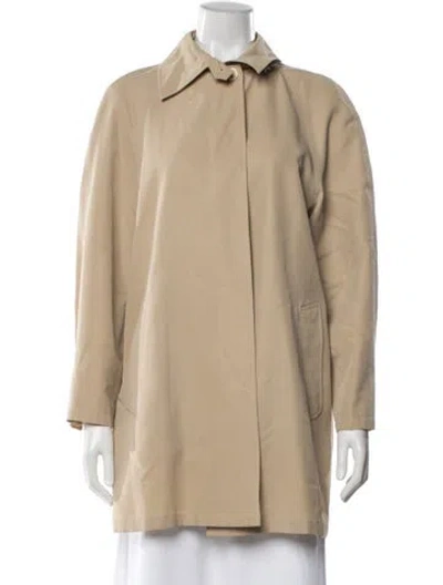 Pre-owned Akris Punto Vintage Lynx Jacket In Neutral