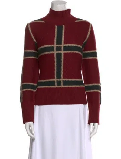 Pre-owned Akris Punto Virgin Wool Striped Sweater In Multi