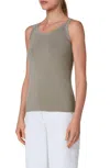 Akris Punto Virgin Wool Tank Top In Sage In Multi