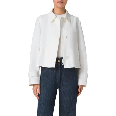 Akris Punto Water Repellent Jacket In Cream