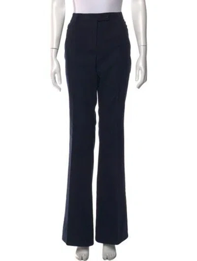 Pre-owned Akris Punto Wide Leg Pants In Black