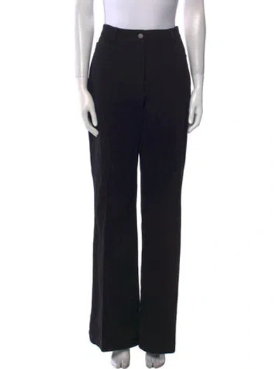 Pre-owned Akris Punto Wide Leg Pants In Blue