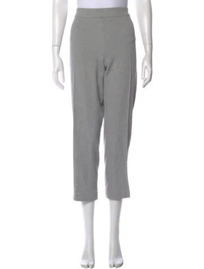 Pre-owned Akris Punto Wide Leg Pants In Gray