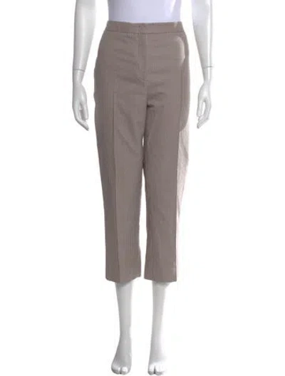 Pre-owned Akris Punto Wide Leg Pants In Neutral
